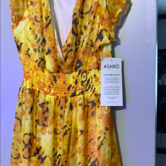 ashro yellow dresses